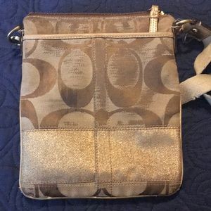 Coach Gold Crossbody